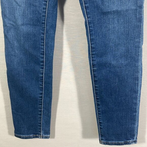 Madewell Jeans Womens 26 Roadtripper Blue Cotton Stretch Pockets Medium Wash - Picture 3 of 10